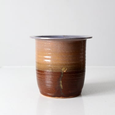 vintage studio pottery vase 