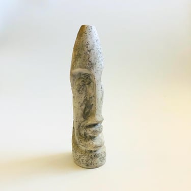 MH Strikow Art Porcelain Tiki Vase 