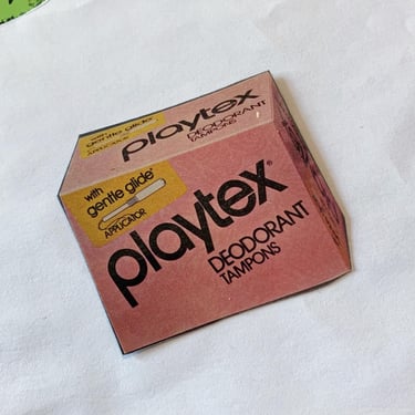 Totalparanoia Playtex Magnet Made From