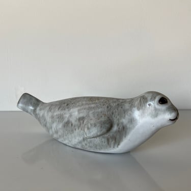 80"s Andersen Design Art Seal Pottery Sculpture 