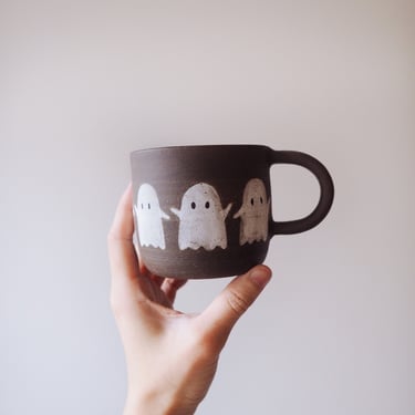 SECONDS SALE Ghost Parade Ceramic Mug 