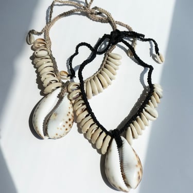 Puka Shell Necklace on Natural Cord