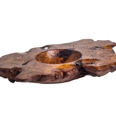 Solid Burled Elm Root Bowl by Tripp Espenet