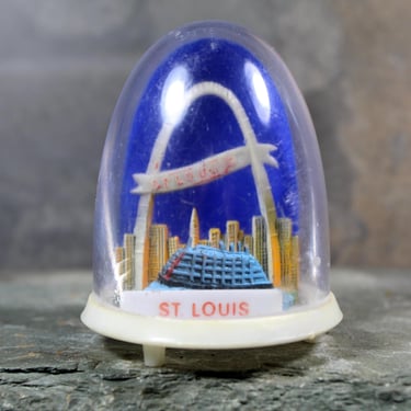 Vintage St. Louis Missouri Souvenir Snow Globe | 1970s St. Louis Gateway Arch Snow Globe | Bixley Shop 