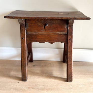 Antique Spanish End Table 