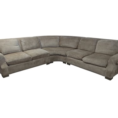 Beige Bernhardt C-Shaped Sectional