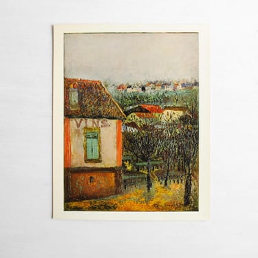 Print of Maurice Utrillo's Painting 