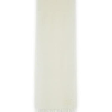 Max Mara 'Wsdalia' Optical White Cashmere Scarf Women