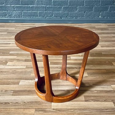 Mid-Century Modern “Rhythm” Round Side Table by Lane, c.1960’s 