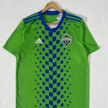 Brand New Seattle Sounders FC Adidas Soccer Jersey Sz. M