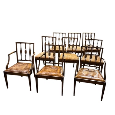 Set of (8) 19th Century Scottish Dining Chairs