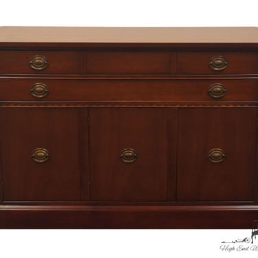 VINTAGE ANTIQUE Traditional Duncan Phyfe Style Solid Mahogany 50" Buffet Sideboard 