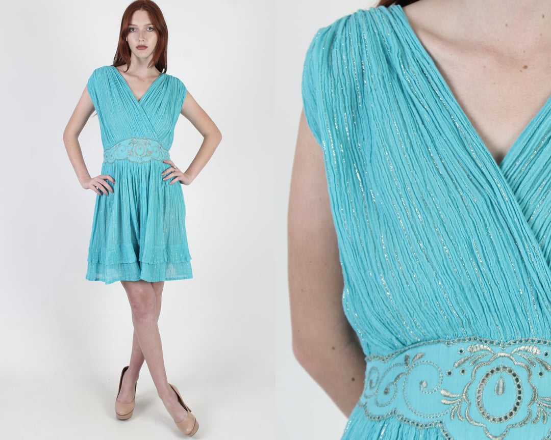 Grecian cocktail dress clearance