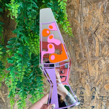 Retro Lava Lamp Mirror