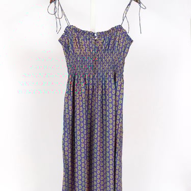 Rhoda Dress - Mazarine Sunrise Paisley (By Phone Order Only)