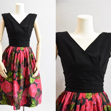 1950s Tame A Rose dress 