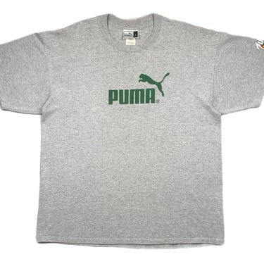 Vintage 90s/Y2K Puma Center Logo 7UP Promotional Graphic T-Shirt Size Large/XL 