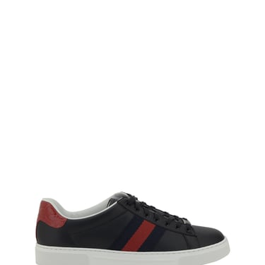 Gucci Men Leather Sneakers