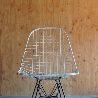 Vintage Herman Miller Wire Chair DKR Eiffel Bsse by Eames 