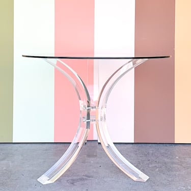 MCM Lucite Dining Table