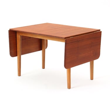 Drop-Leaf Table by Hans J. Wegner for Johannes Hansen