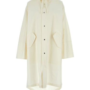 Jil Sander Woman Ivory Cotton Parka