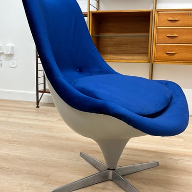 Mid Century Egg  chair by Lurashell of England 