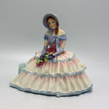 vintage Royal Doulton Daydreams Victorian Figurine 1935 made in England 