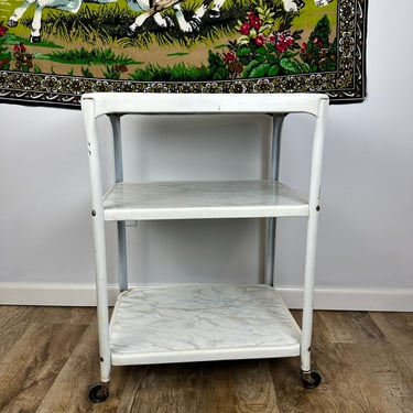 JANE EYRE Chariot de rangement à roulettes à 4 étages - Chariot
