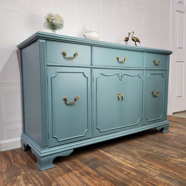Available!! Light Blue French Country sideboard / tv stand 
