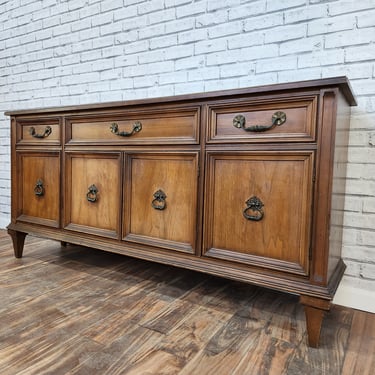 Item #315 Customizable Mid-century Neoclassical sideboard / Buffet / tv stand (Refurbished finish or Custom Color) 
