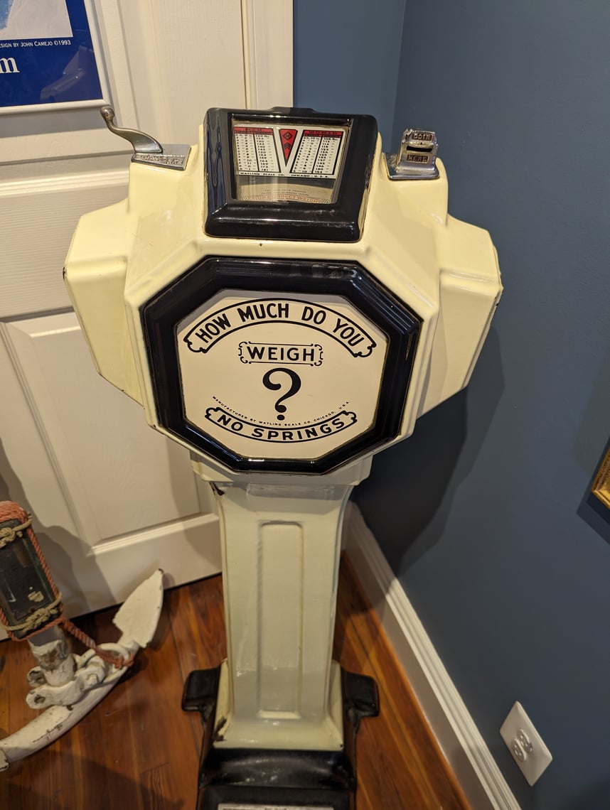 Antique Springless Scale | Annapolis Maritime Antiques | Annapolis, MD