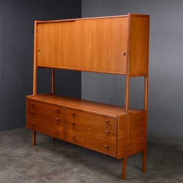 1950's Hans Wegner RY20 Cabinet in Teak Mid Century Danish Modern 