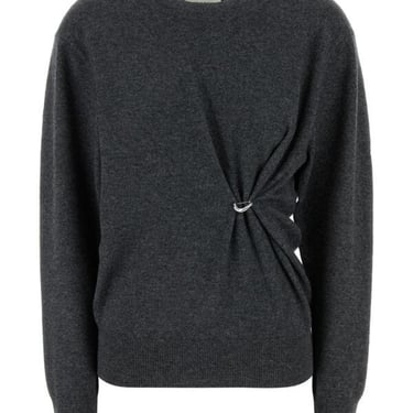 Isabel Marant Women Charcoal Wool Blend Ilaria Sweater