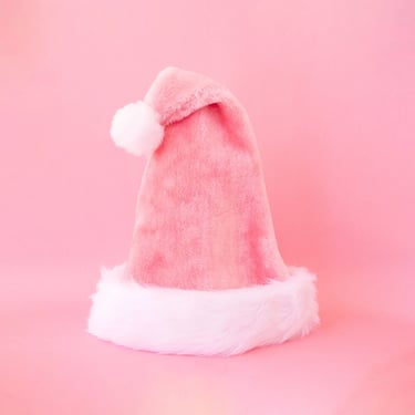 Pink Luxe Santa Hat