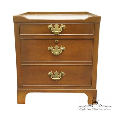 KITTINGER Solid Mahogany Traditional Style 21" File Cabinet / Accent End Table 