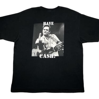 Vintage 2006 Ring of Fire: The Music of Johnny Cash Double Sided Broadway Musical Promo Graphic T-Shirt Size XL/XXL 