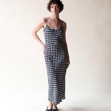 Polka Dot Silk Dress | Bill Blass 