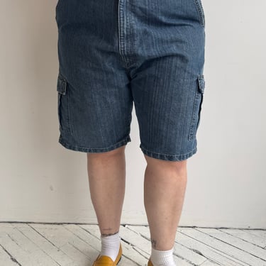 Vintage - Denim Cargo Shorts 44" (2X)