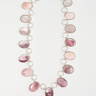 No. 003 Necklace in Purple Oyster