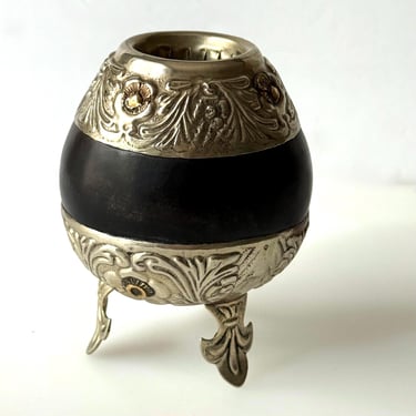 Vintage Yerba Mate Gourd Cup 