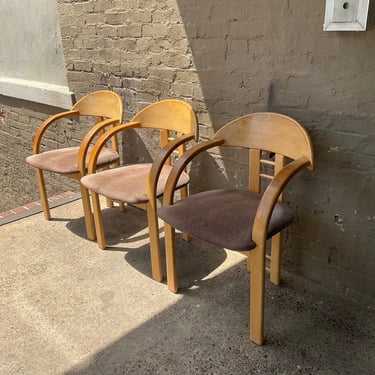 Luvke Oak Art Deco Chair