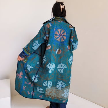 Long Embroidered Jacket - No. 008
