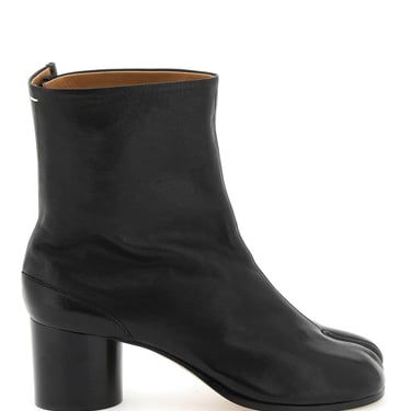 Maison Margiela Leather Tabi Ankle Boots Women