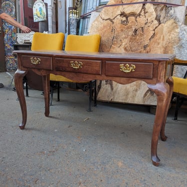 Wood Console Table 48.25 x 27.5 x 16.5