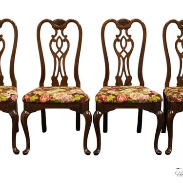 Set of 4 THOMASVILLE FURNITURE Carlton Hall Traditional Style Dining Side Chairs 7261-841 