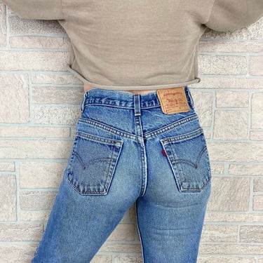 Levi's 517 Stained and Worn Western Bootcut Jeans / Size 25 
