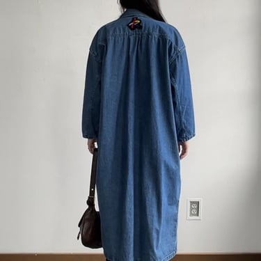 Rykiel Denim Duster Coat (L)