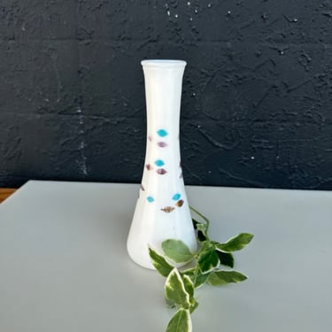 White Mid Century Modern Vase