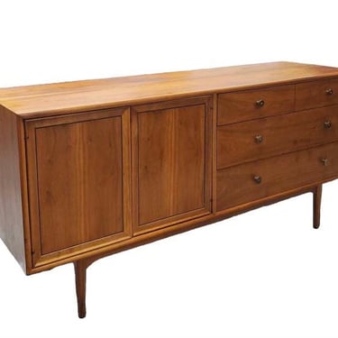 Free Shipping Within Continental US - Vintage Mid Century Modern Drexel Declaration Solid Walnut Dresser or Credenza 